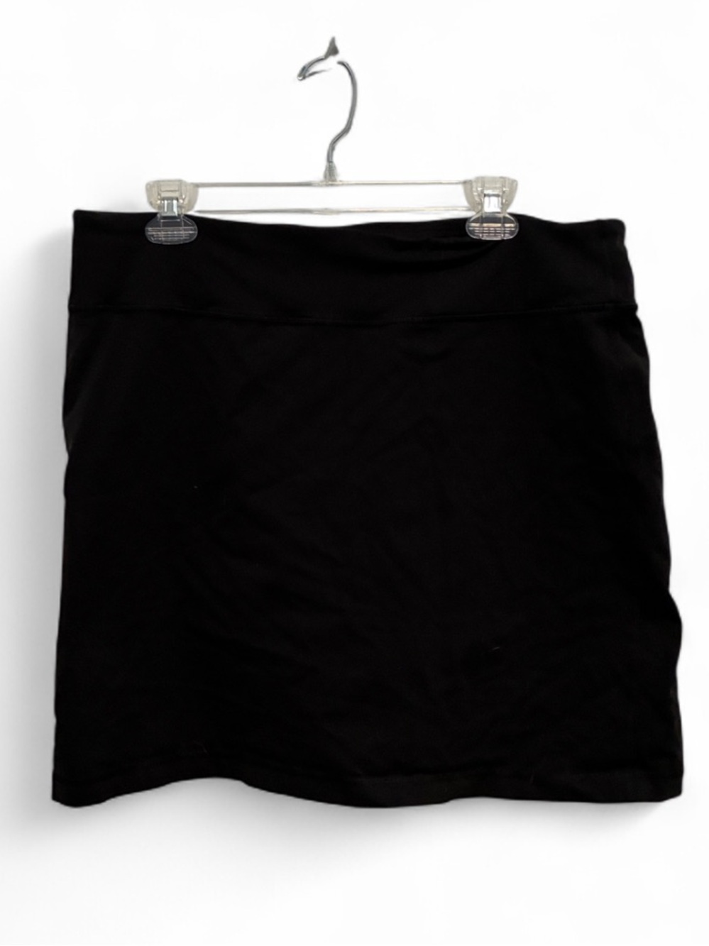 Duluth Trading Co Black Stretch Mini Skirt
